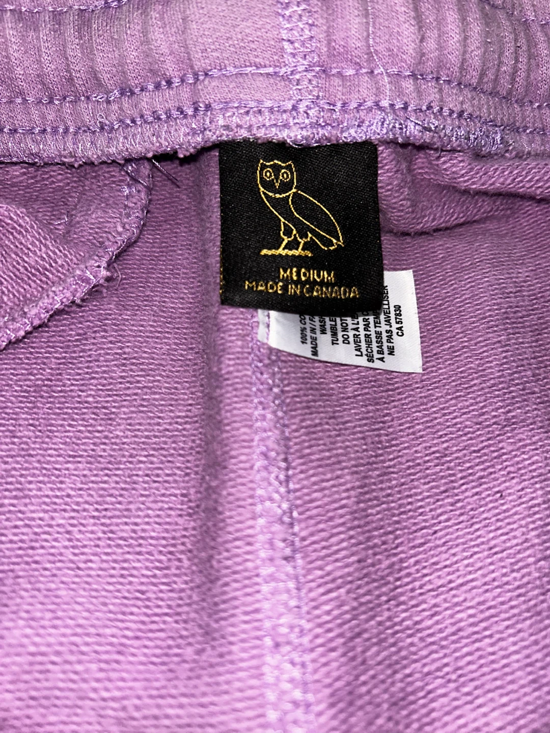 OVO October's Very Own Sweatpants - Lilac, Size Medium - photo 4