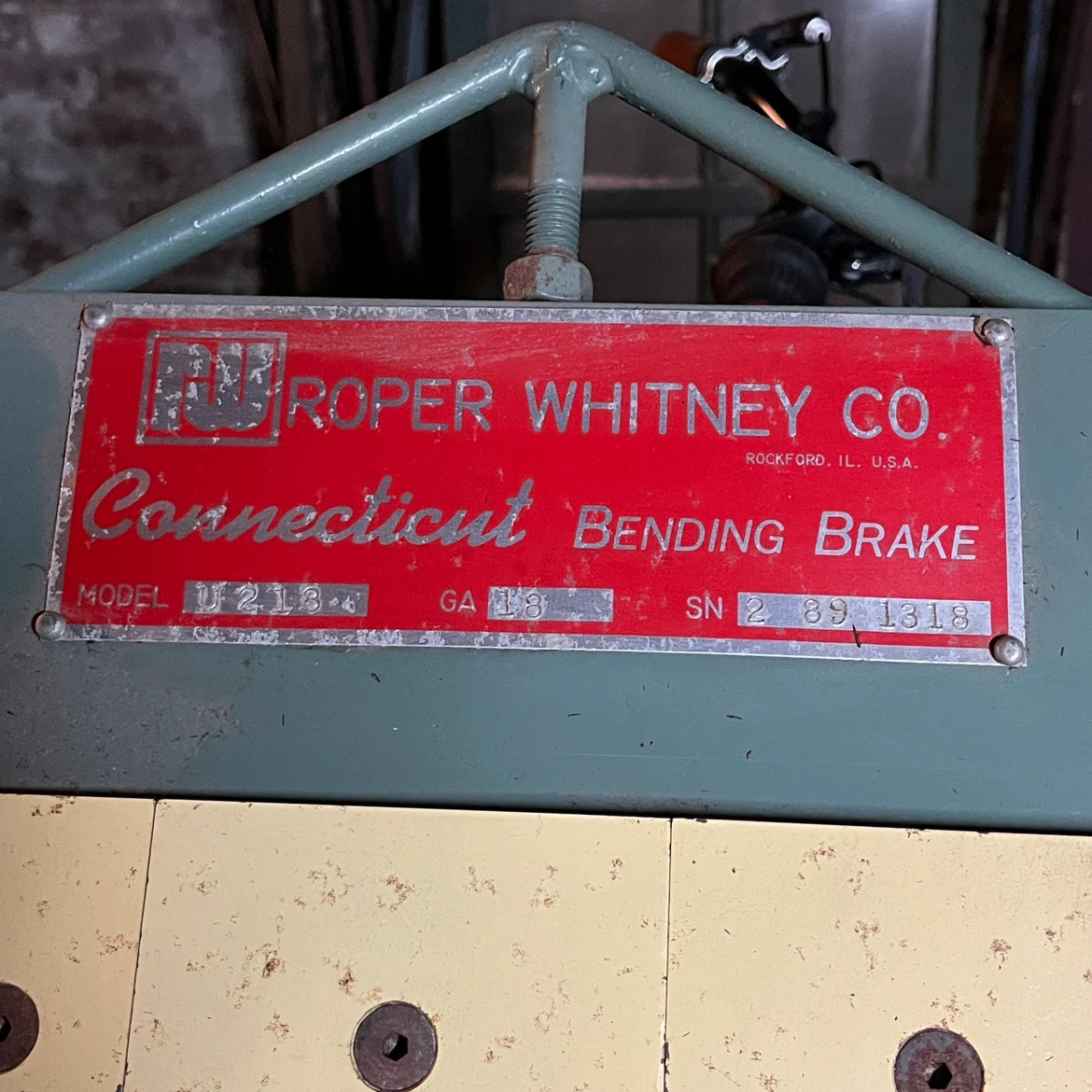 31 inch box brake with stand - photo 4