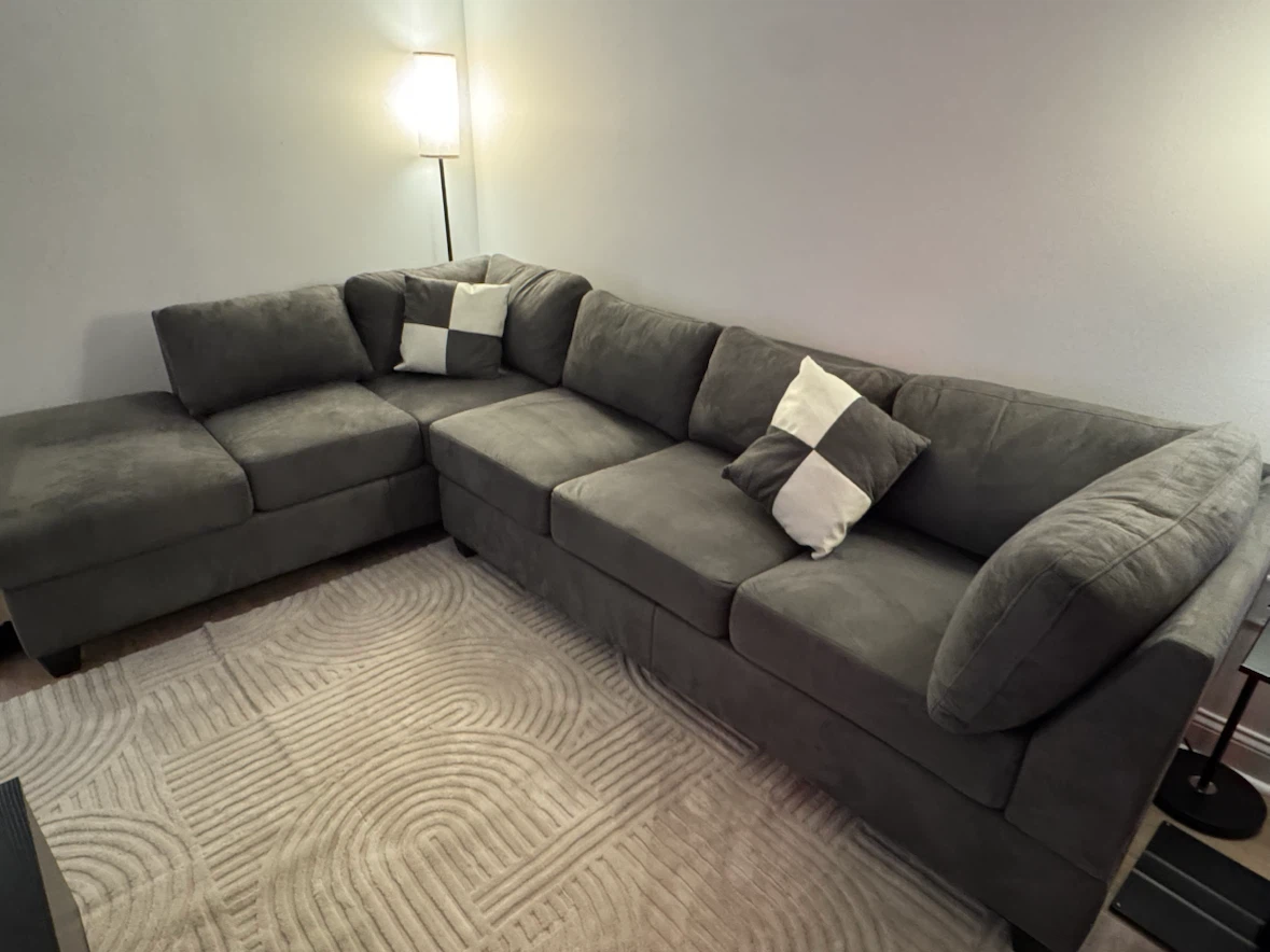 Dark Gray Sectional Sofa