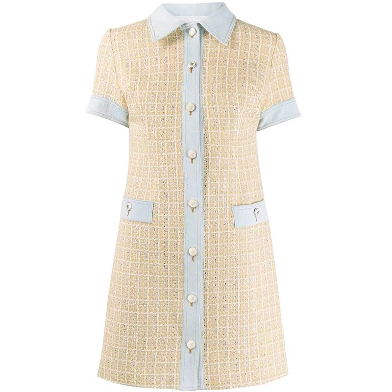 Sandro Tweed Mini Dress