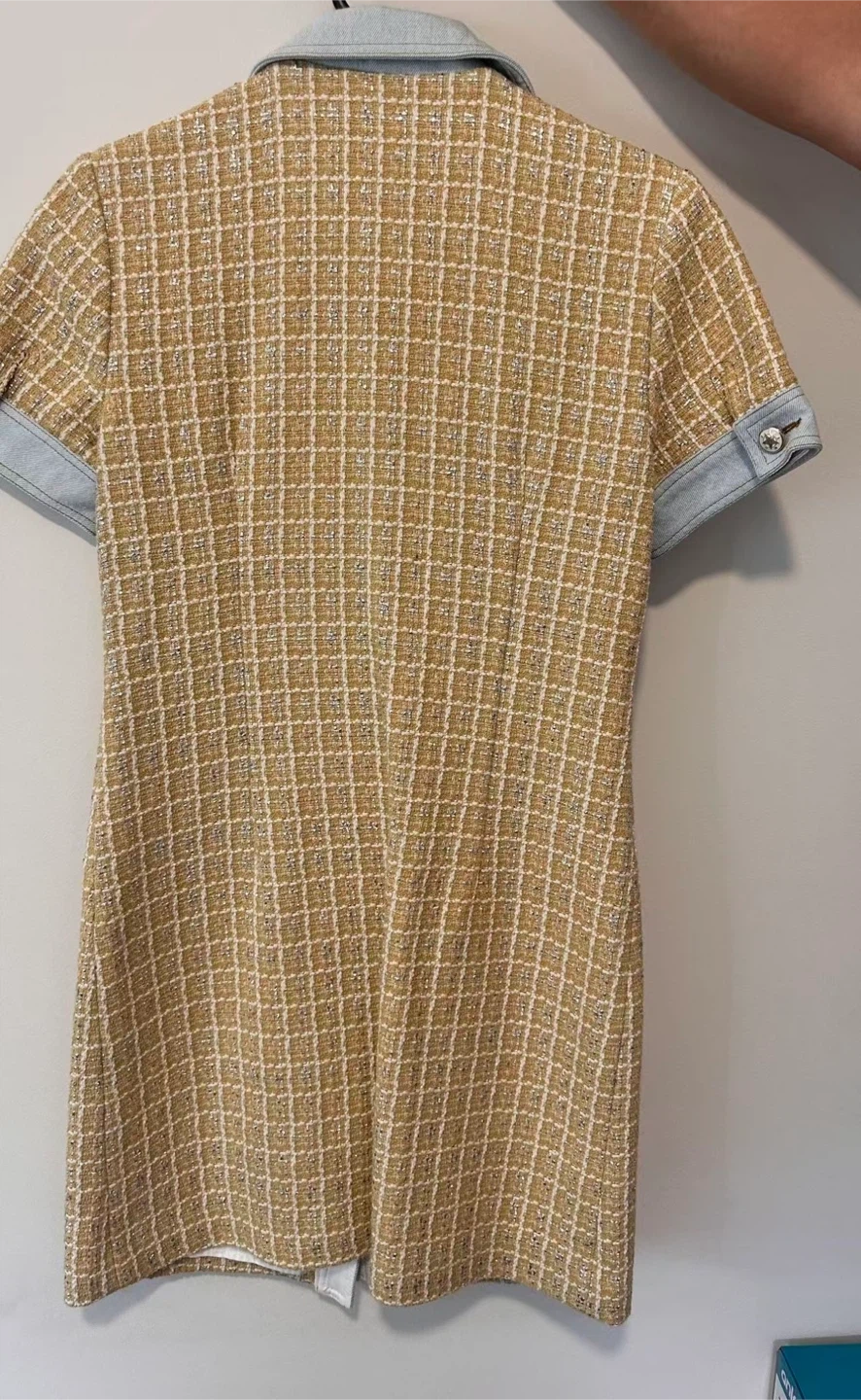 Sandro Tweed Mini Dress - photo 4