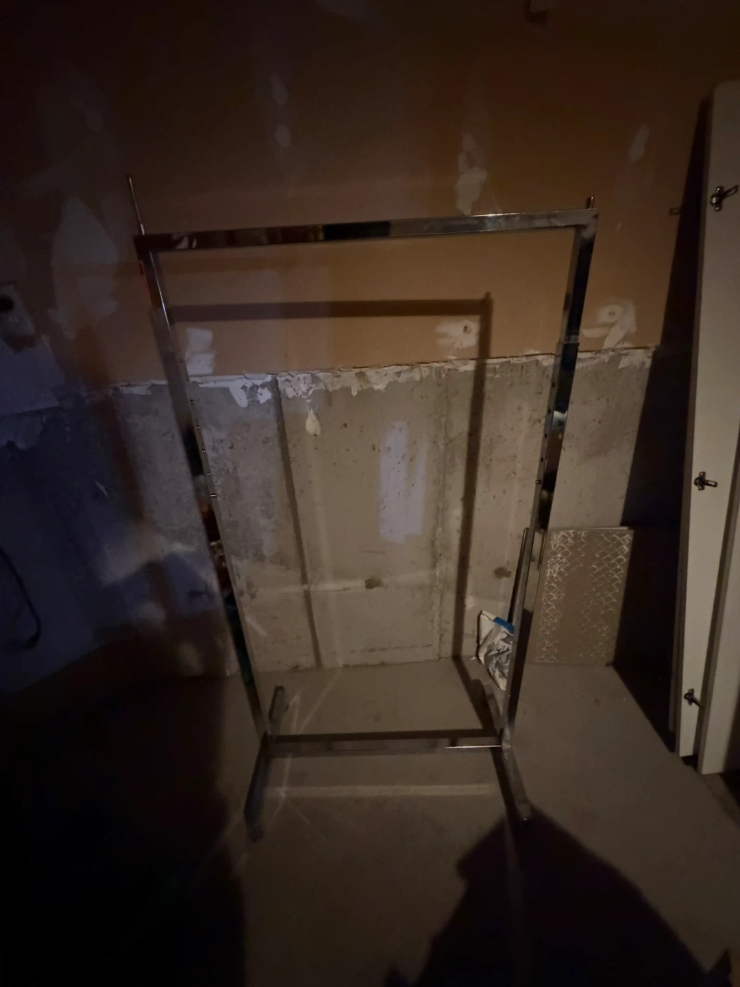 Chrome Clothing Rack