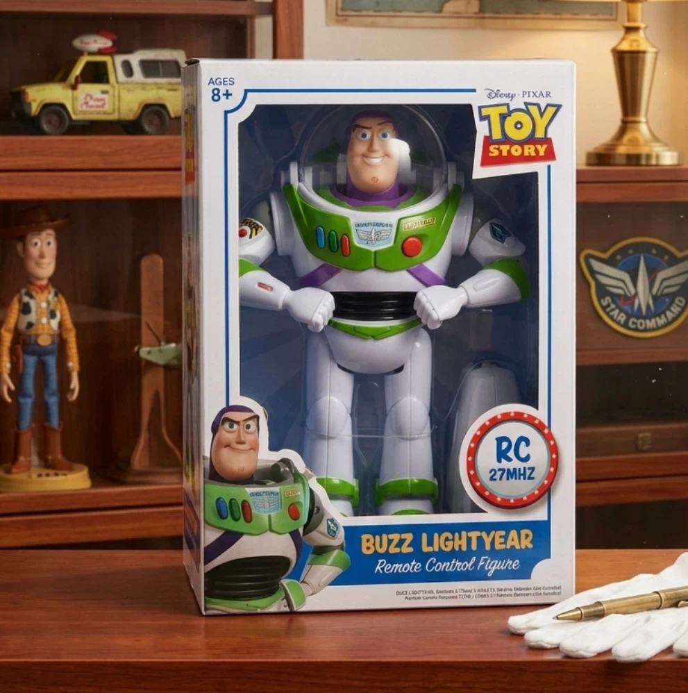 Disney Pixar Toy Story Buzz Lightyear Remote Control Figure