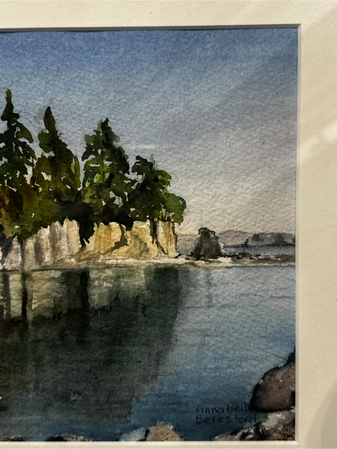 Annabelle Beresford Original Watercolor Painting BC - photo 2