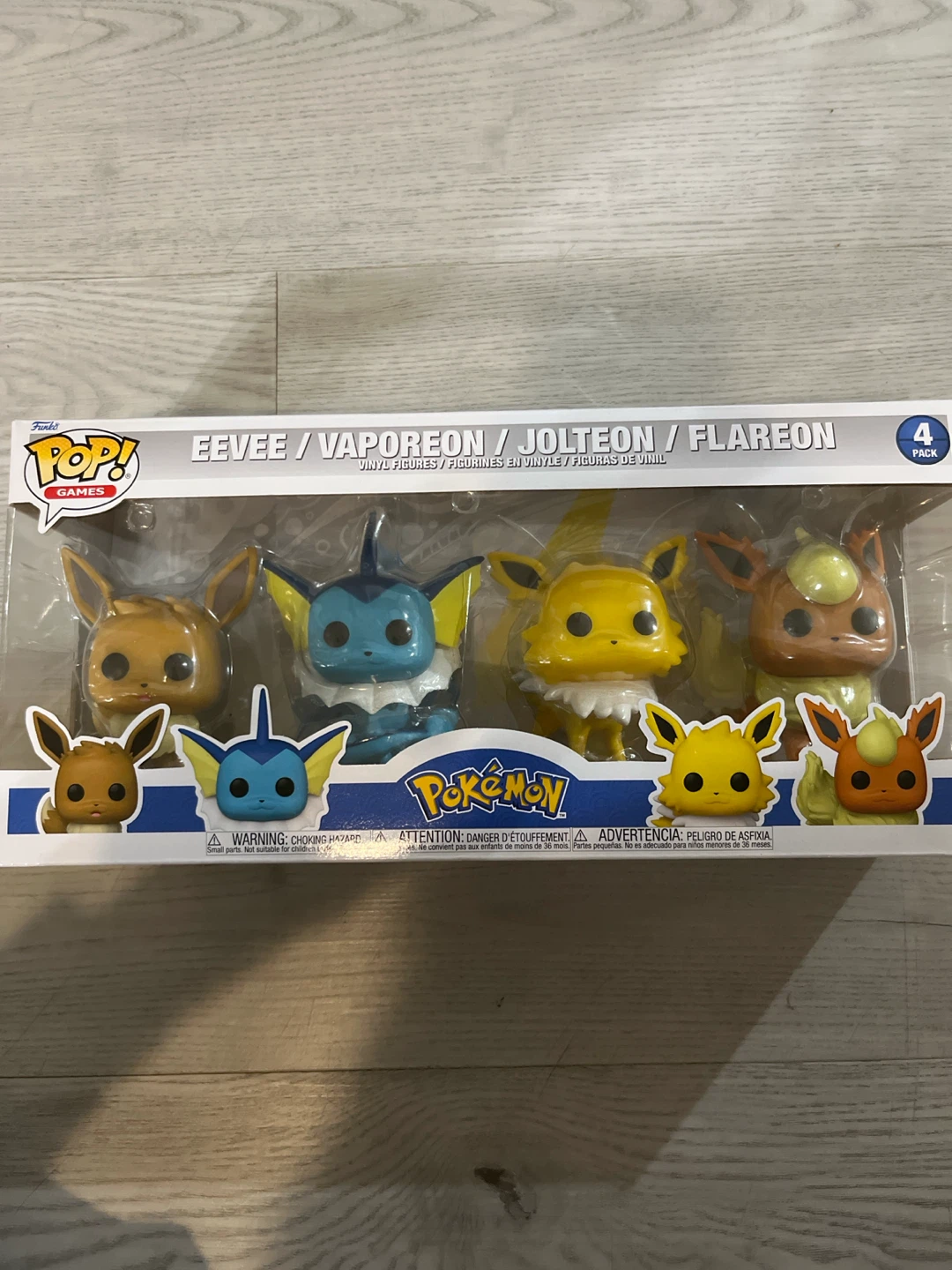 Funko Pop! 4-Pack Eevee Evolutions