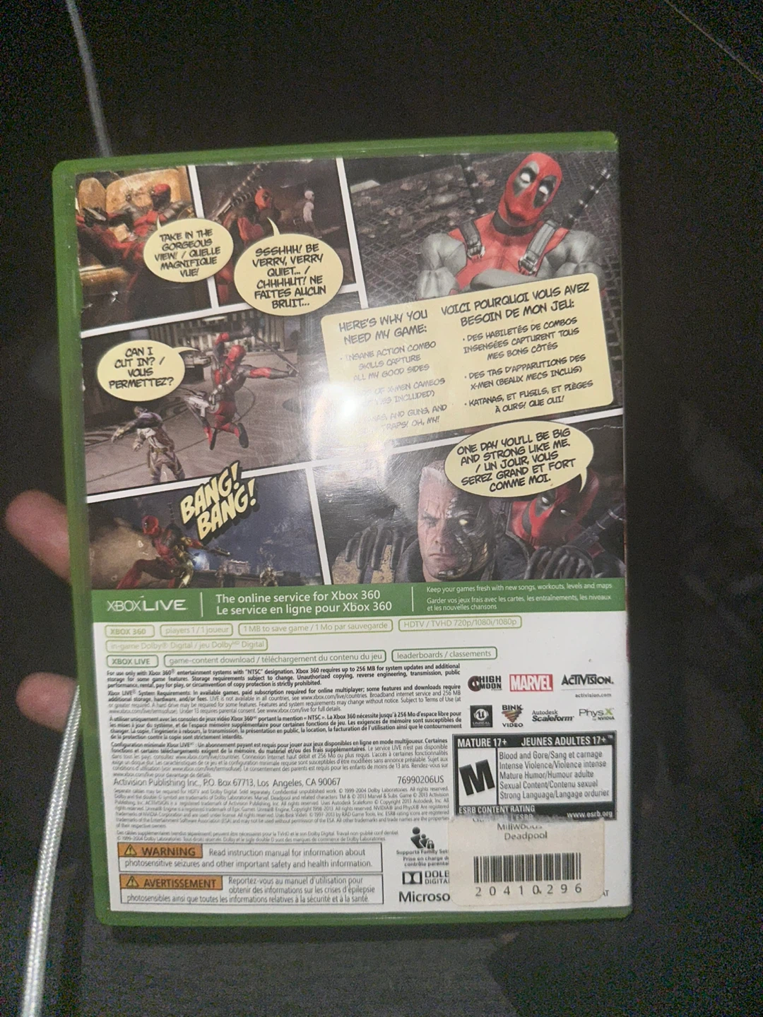 Deadpool Xbox 360 - photo 2