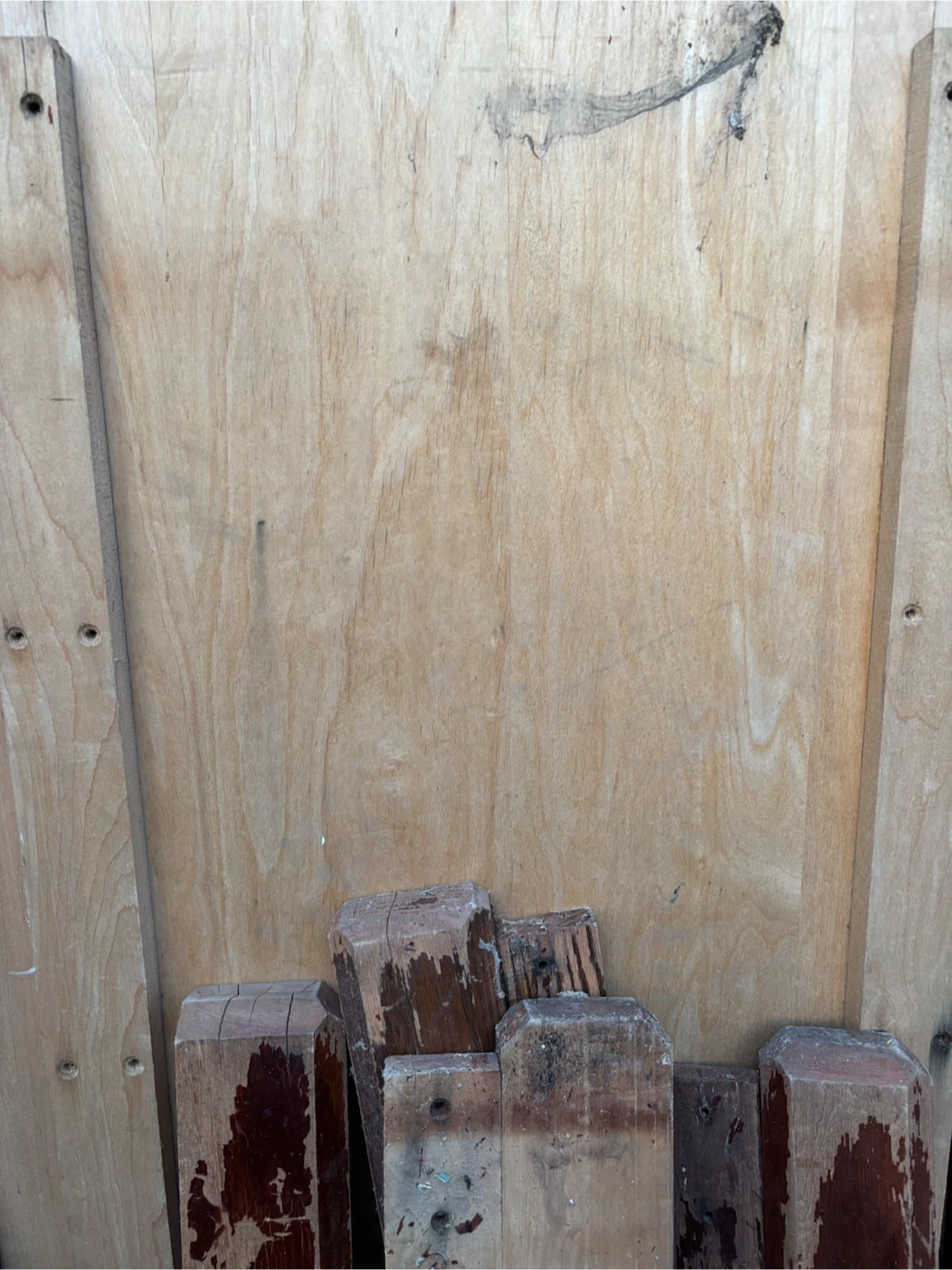 **FREE*** Assorted wood bed frame parts - photo 4