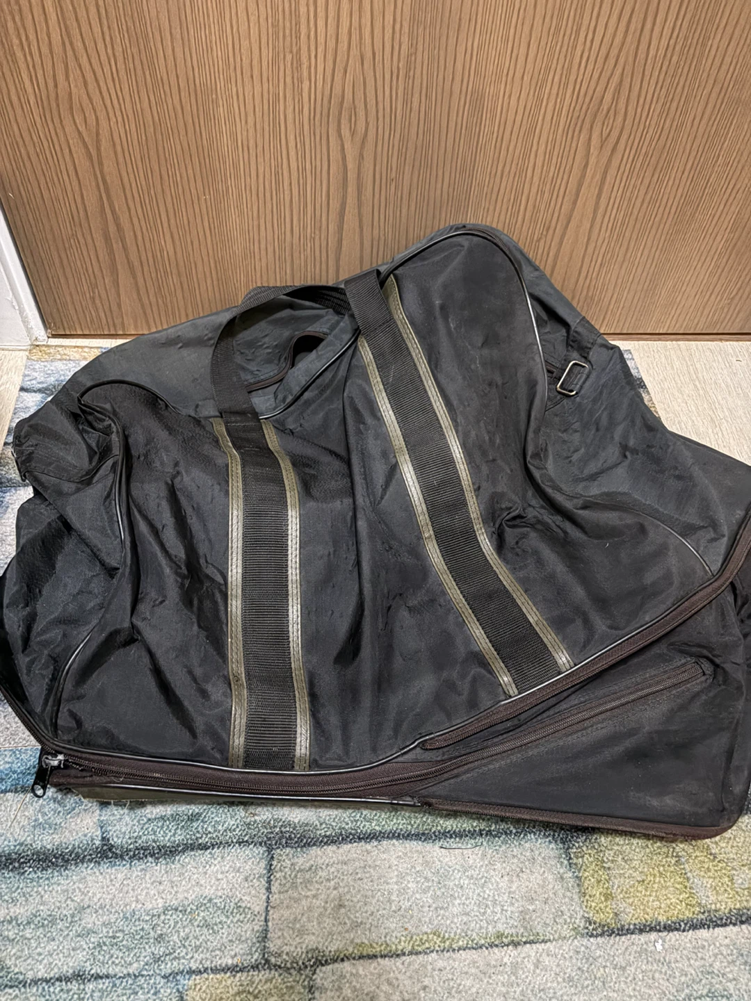 Black Rolling Duffle Bag