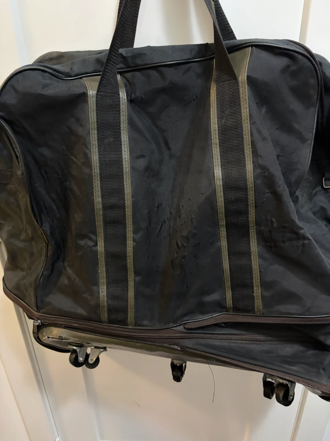 Black Rolling Duffle Bag - photo 2