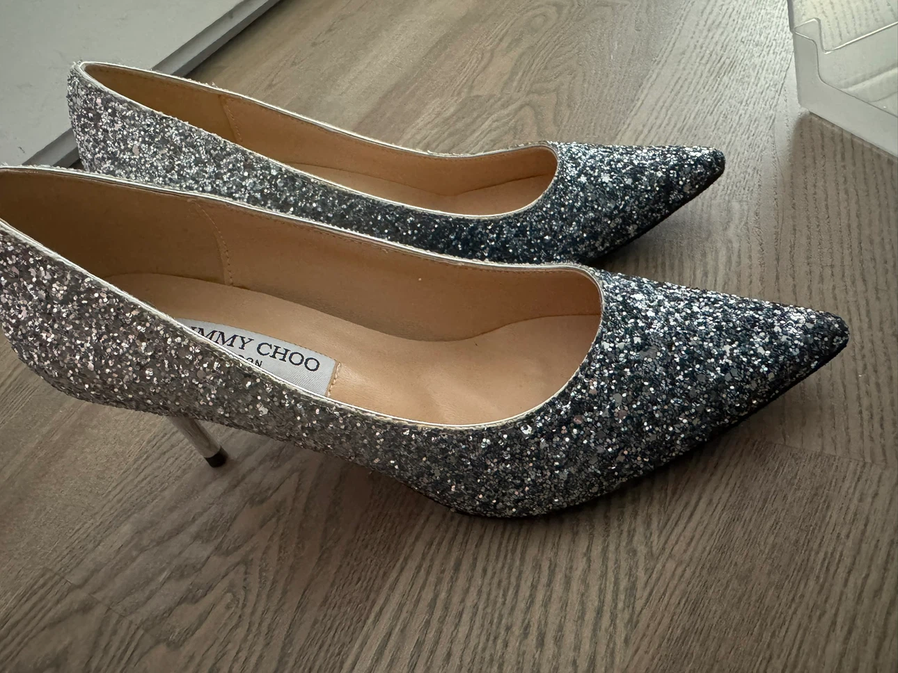 Jimmy Choo Glitter Heels - photo 3