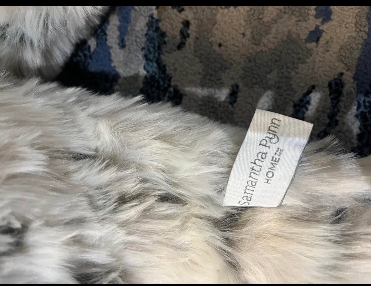 3 Samantha Pynn Faux Fur Cushions - photo 5