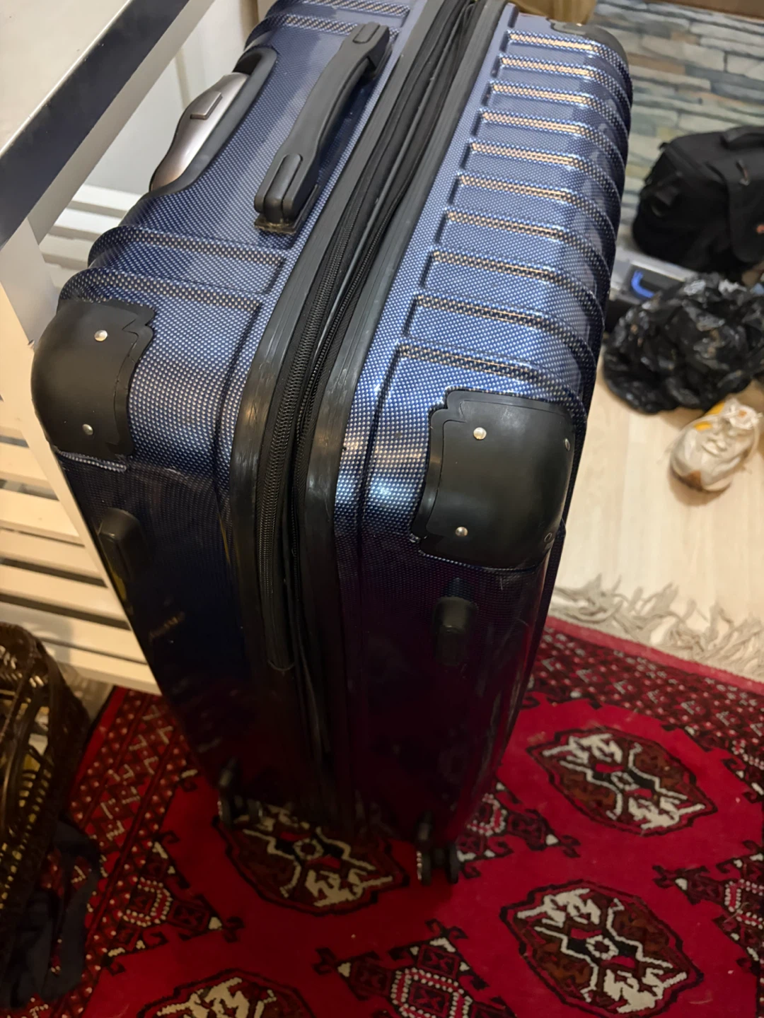 Swish-Navy Hard Shell Carry-On Suitcase - photo 2