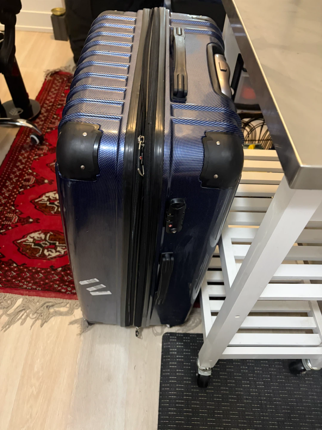 Swish-Navy Hard Shell Carry-On Suitcase - photo 3