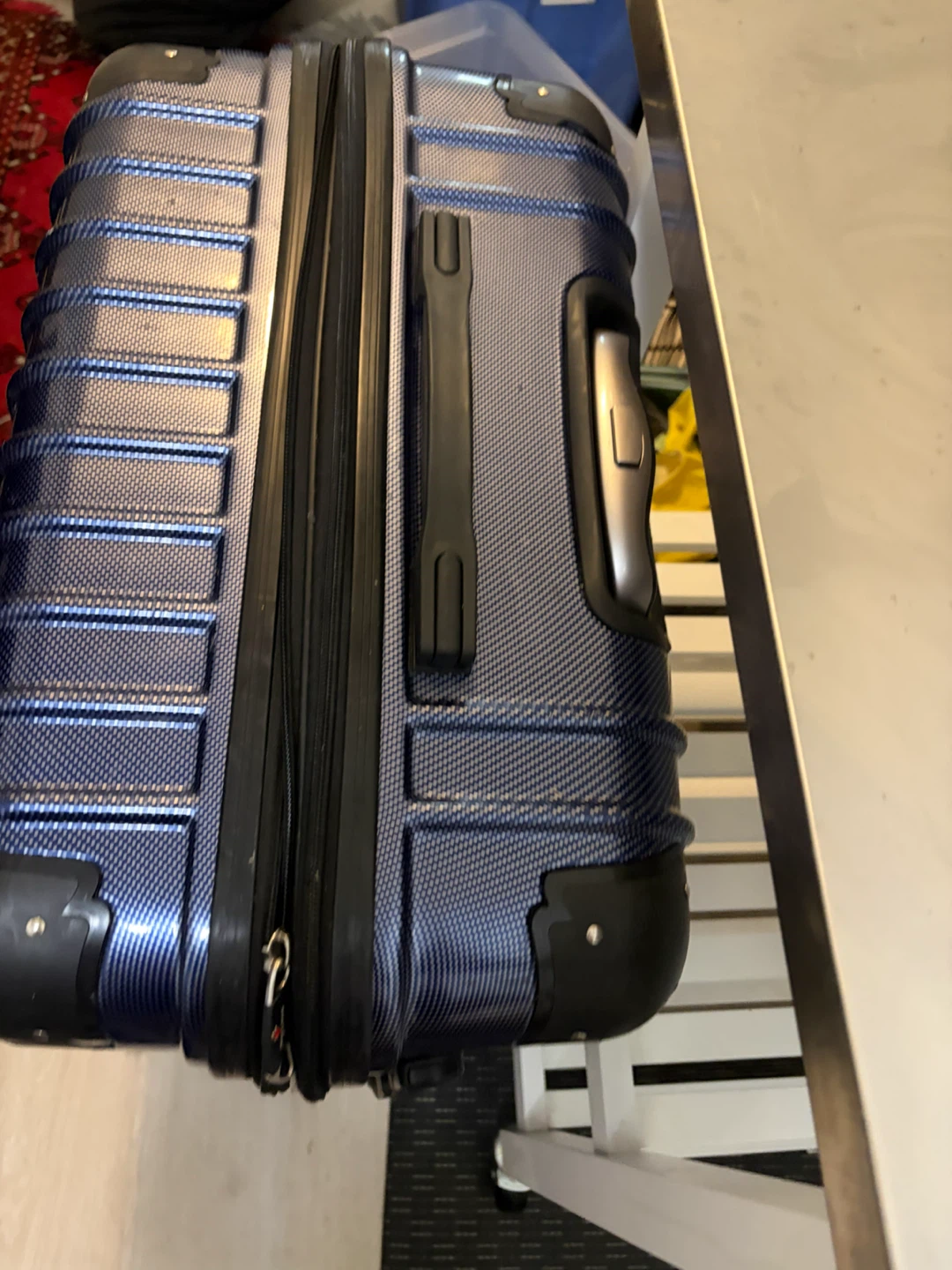 Swish-Navy Hard Shell Carry-On Suitcase - photo 4