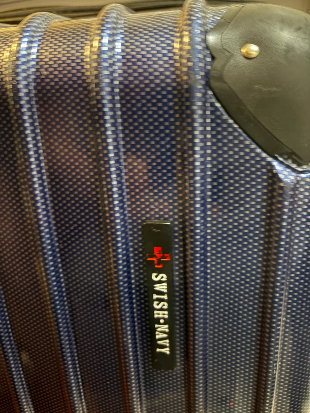 Swish-Navy Hard Shell Carry-On Suitcase - photo 5