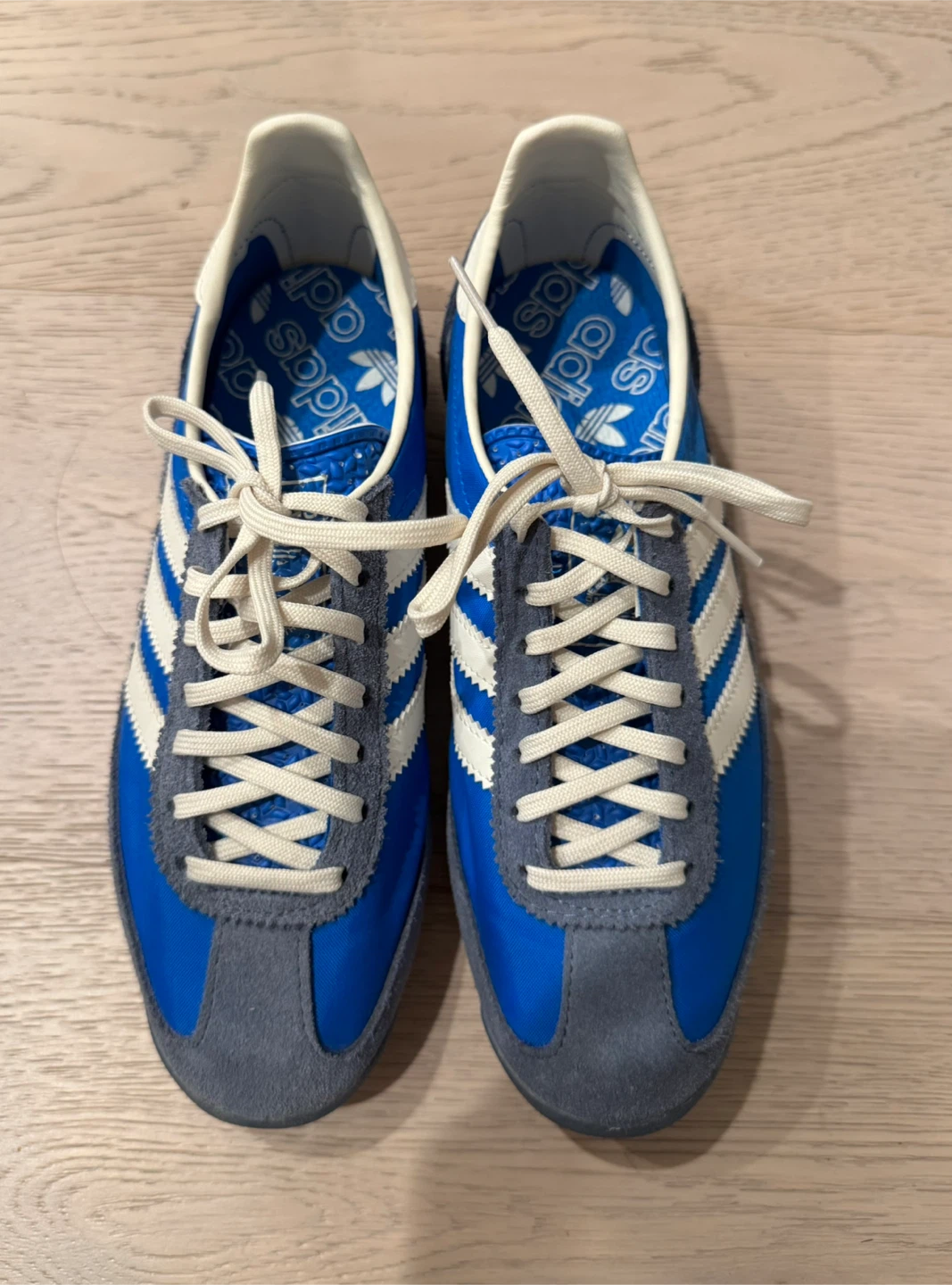Adidas Originals Blue and Grey Sneakers