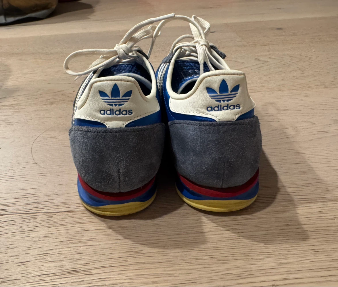 Adidas Originals Blue and Grey Sneakers - photo 3