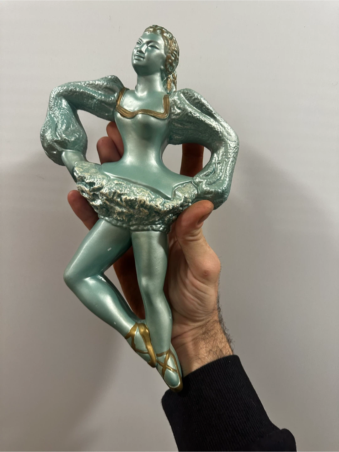 Faberware Mid Century Ballerina Chalkware Wall Hanger