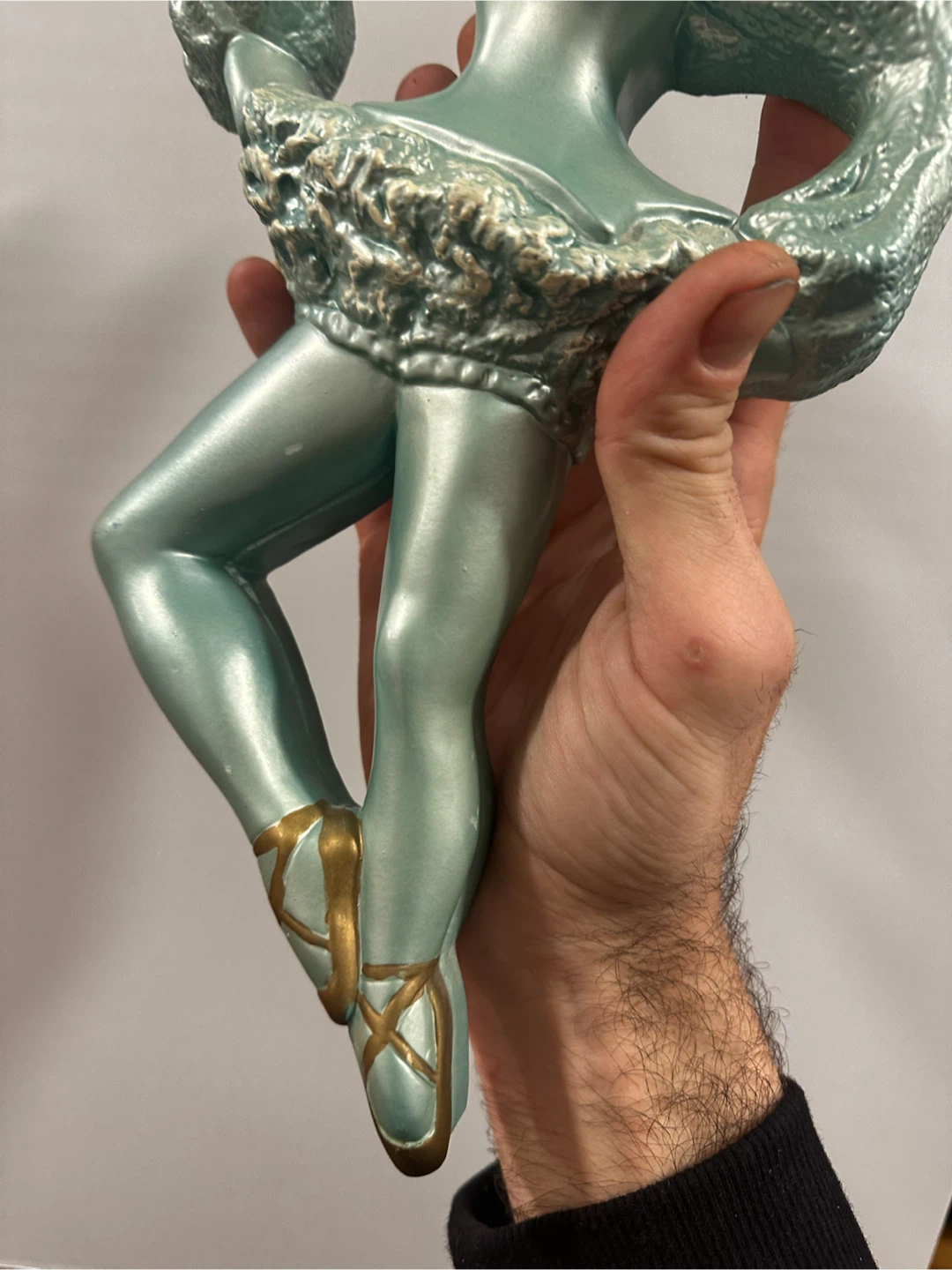 Faberware Mid Century Ballerina Chalkware Wall Hanger - photo 2