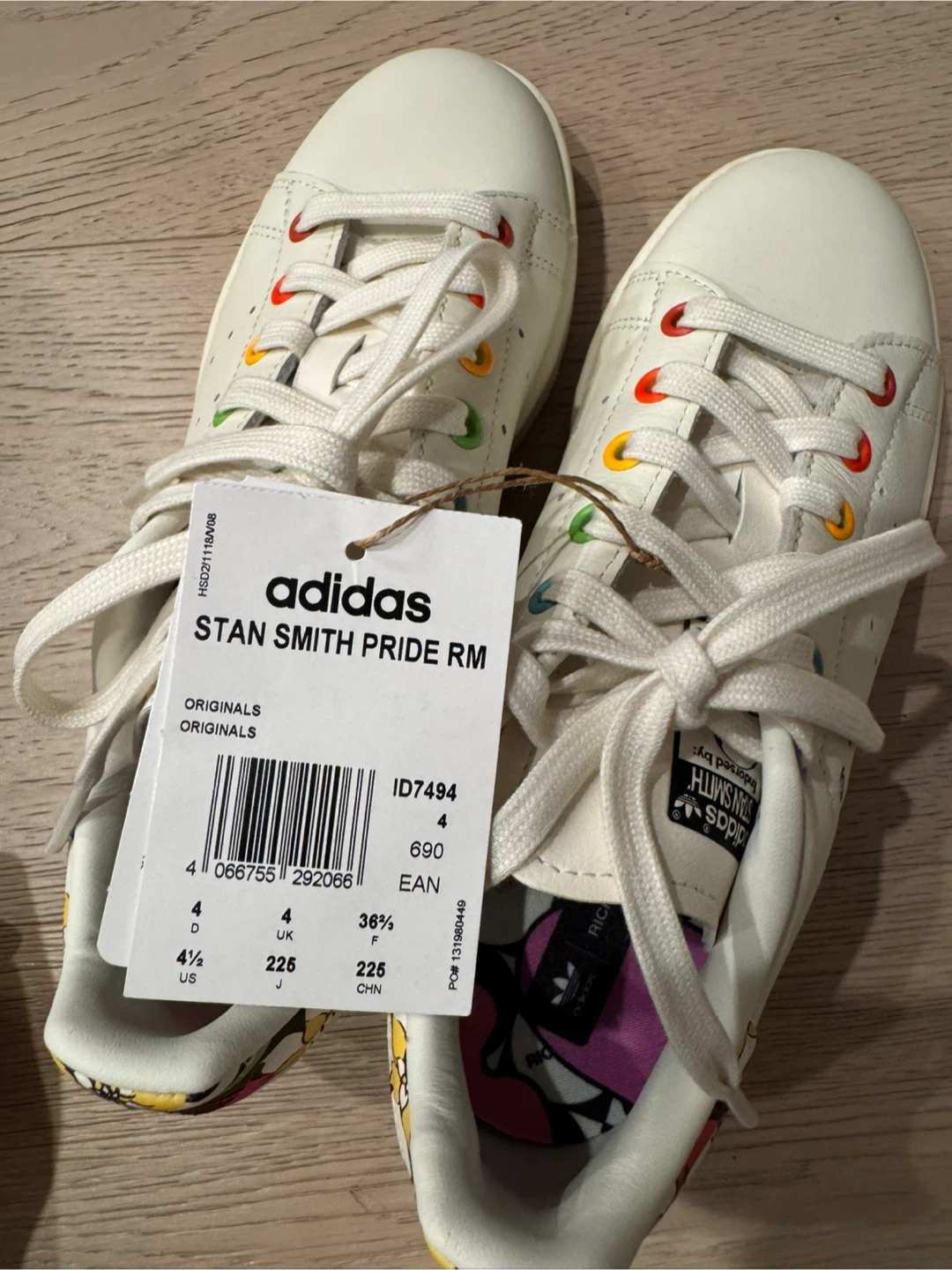 Adidas Stan Smith Rich Mnisi Pride Sneakers - photo 3