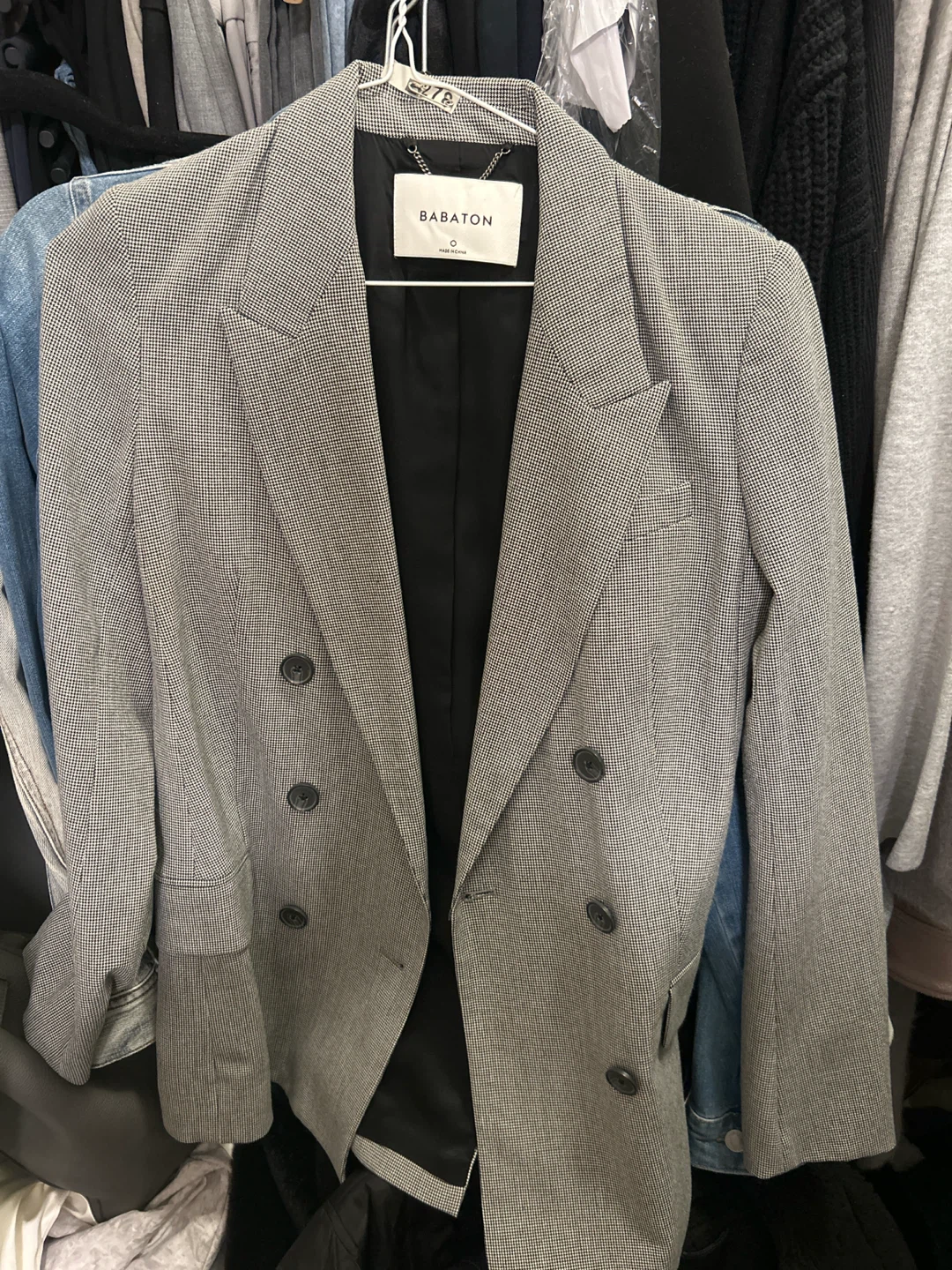 Babaton Double-Breasted Blazer