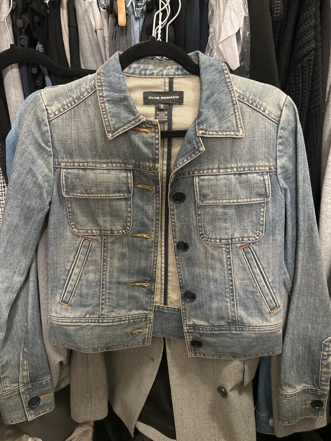 Club Monaco Denim Jacket
