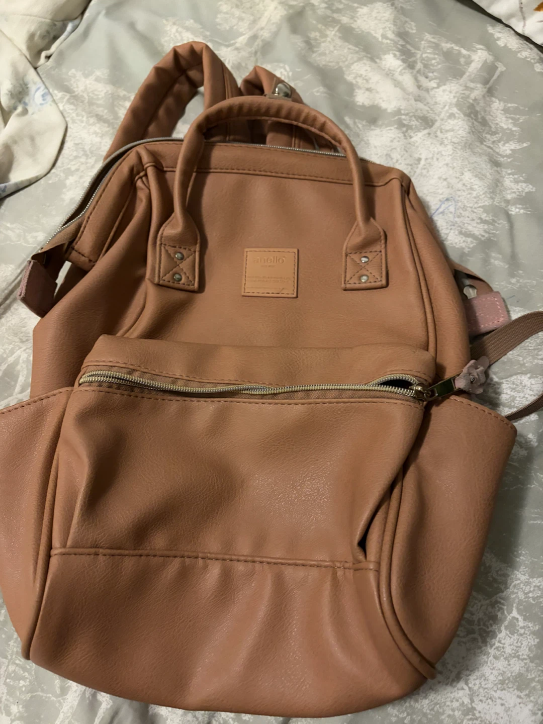 Anello Leather-Style Backpack - photo 4