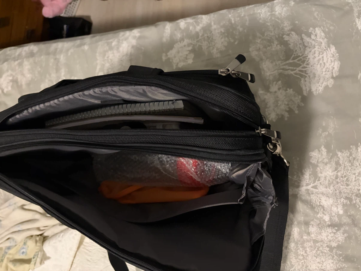 Dell Black Laptop Messenger Bag