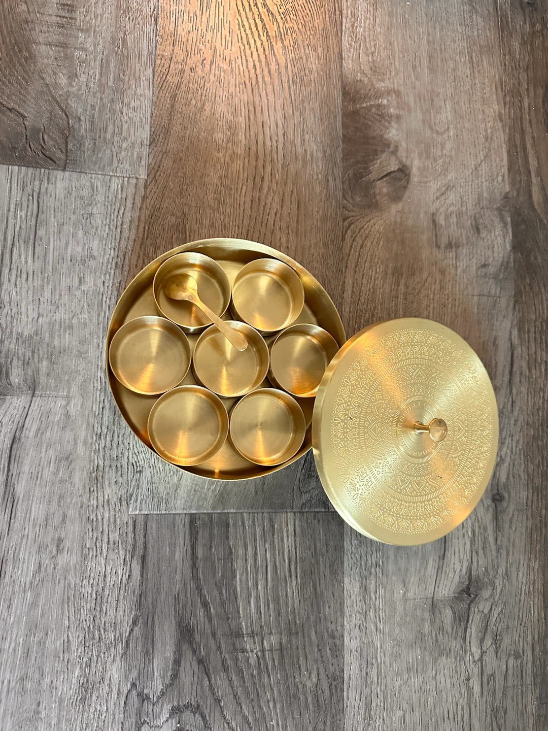 Brass Spice Box