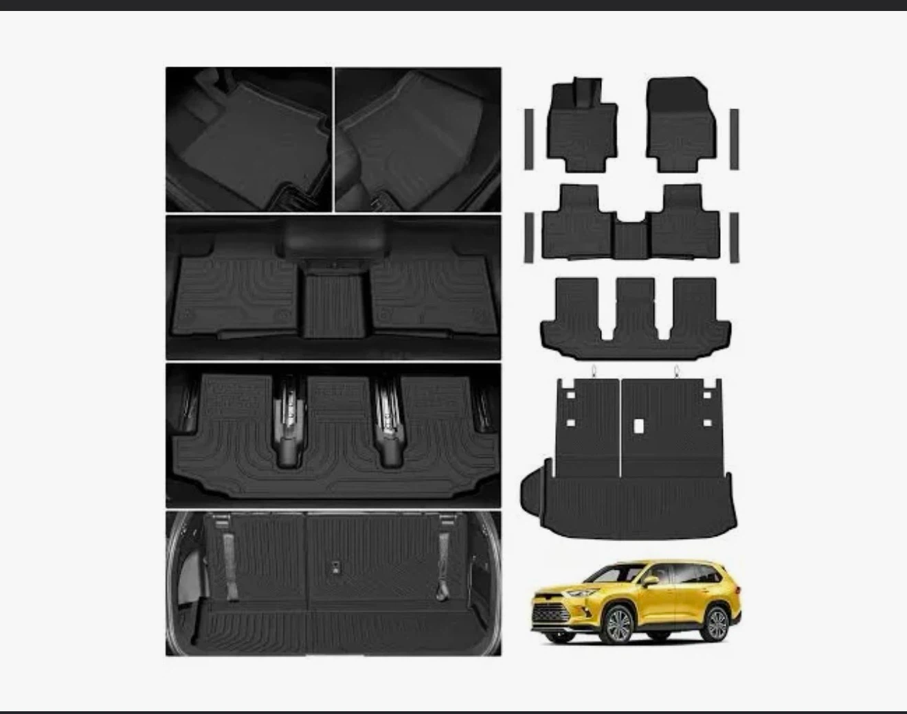 Tesla Cybertruck All-Weather Floor Liner Set - photo 5