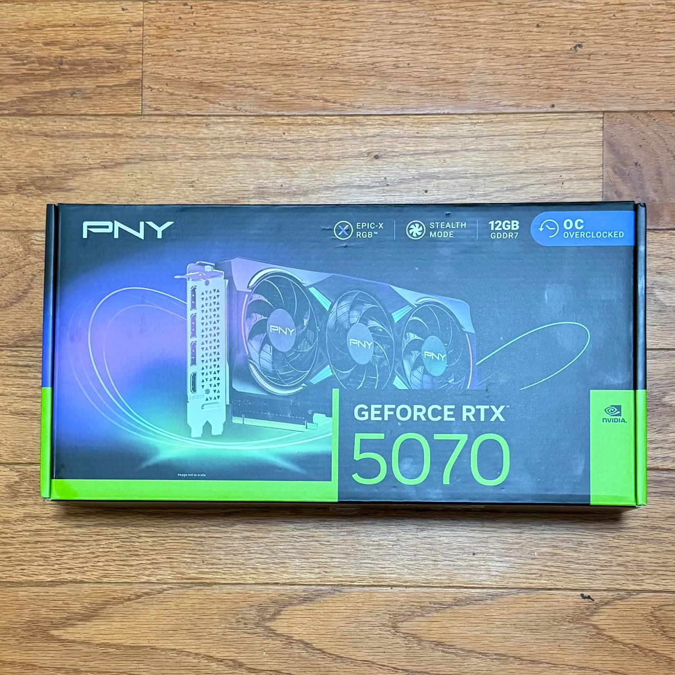 NVIDIA RTX 5070 PNY Epic-X New Sealed GeForce Graphics Card