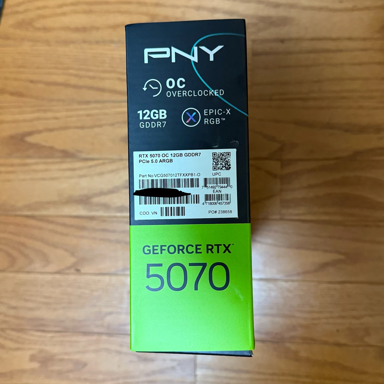 NVIDIA RTX 5070 PNY Epic-X New Sealed GeForce Graphics Card - photo 5