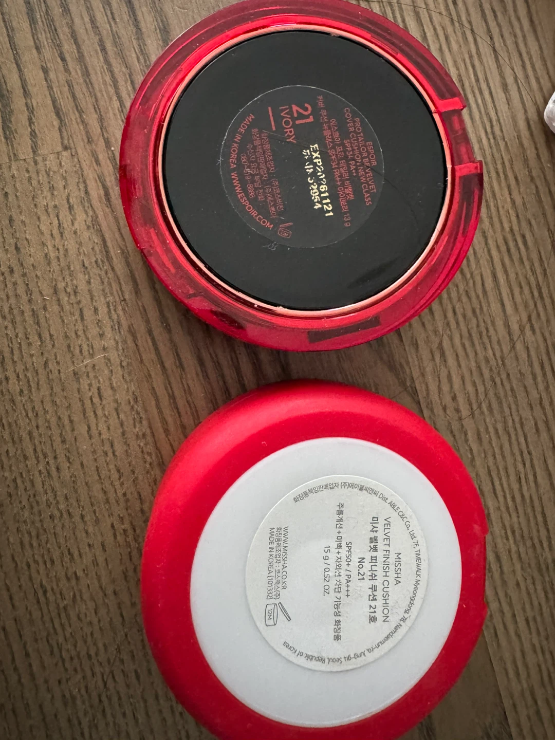Slightly used bundle Missha Velvet and Espoir Red Compacts - photo 4