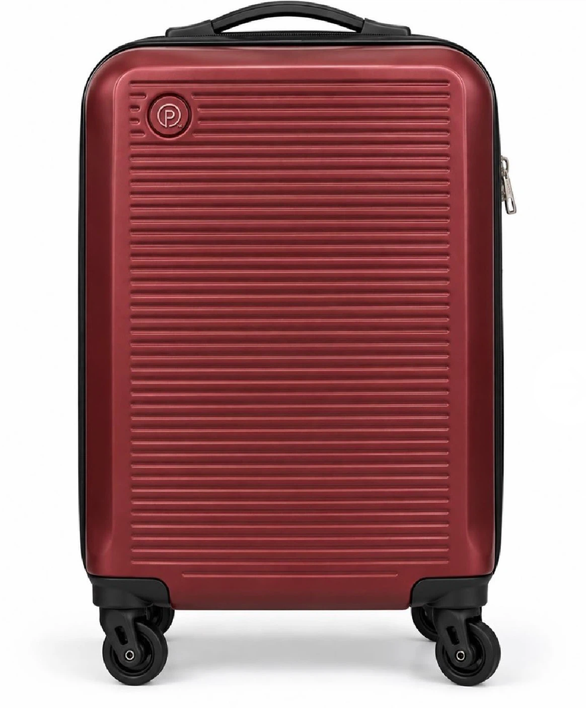 20" Maroon Upright Suitcase- New