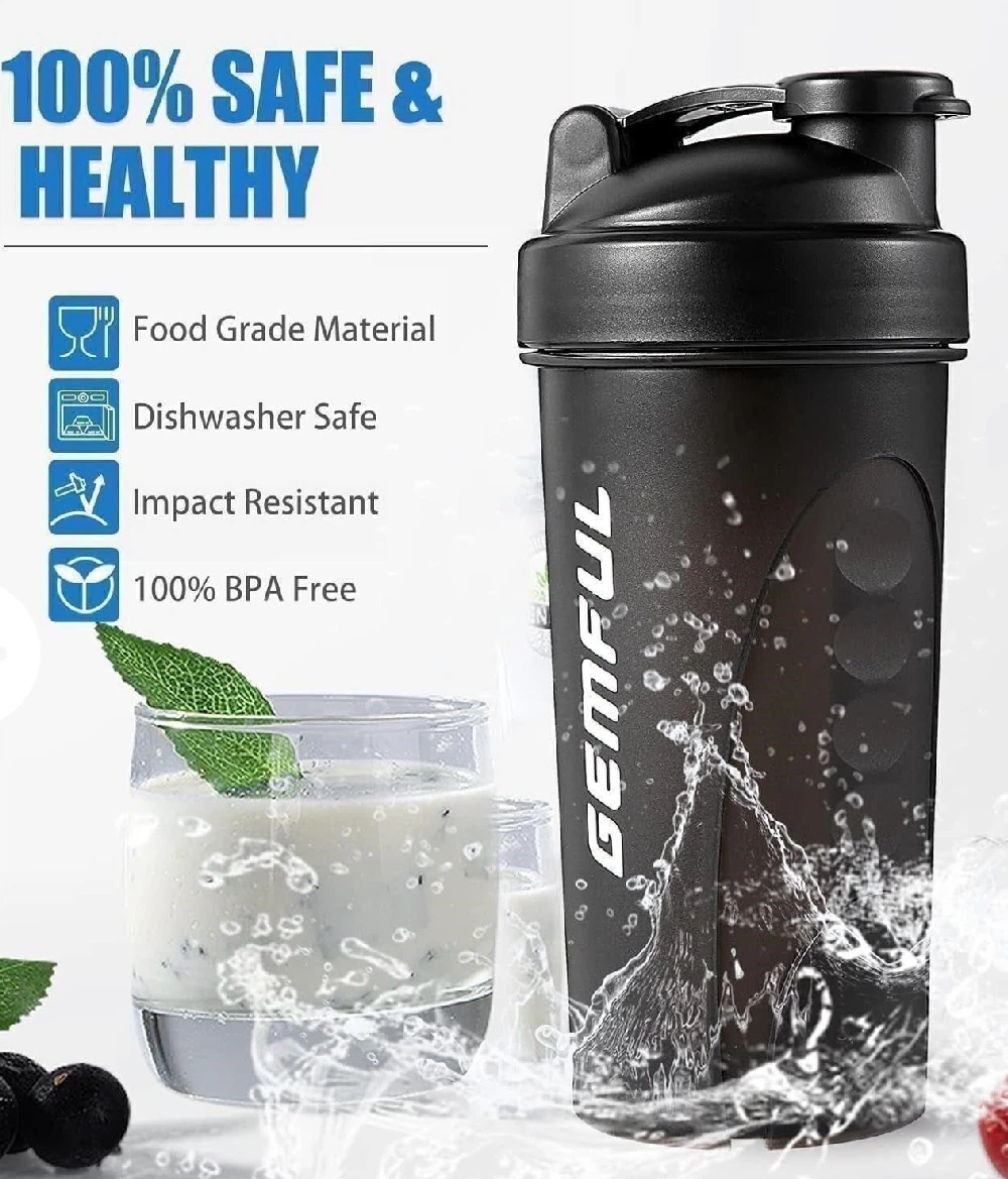 Set of 2 Gemful Protein Shaker Bottles- New - photo 4