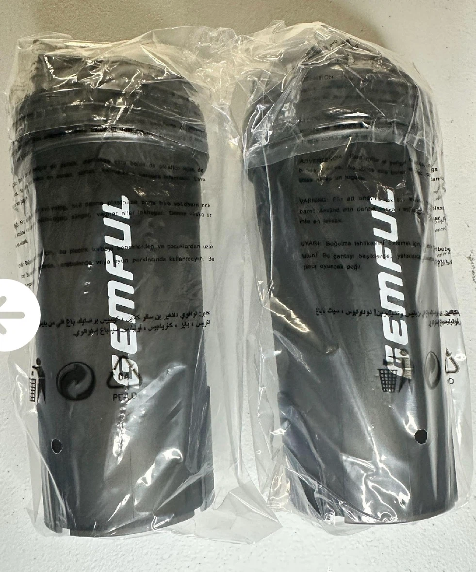 Set of 2 Gemful Protein Shaker Bottles- New - photo 5
