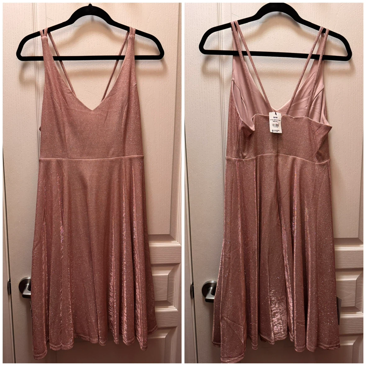 Rose Gold Shimmer Dress