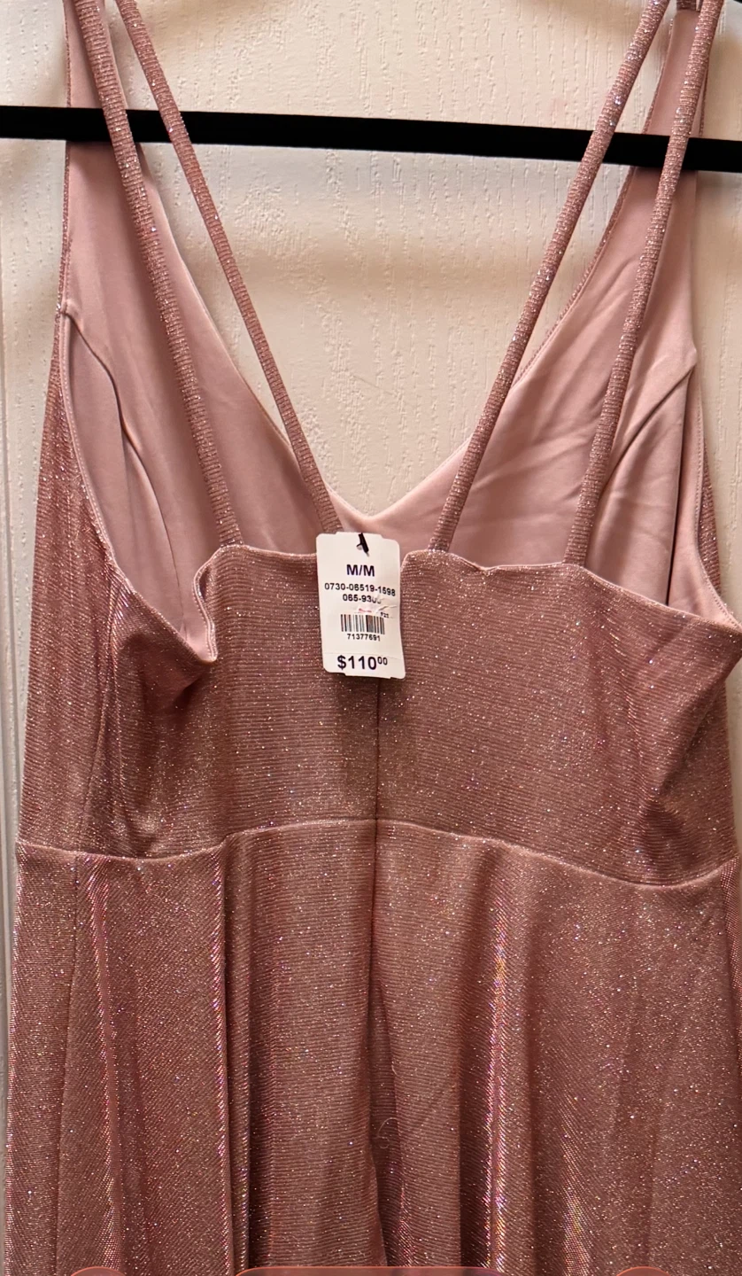Rose Gold Shimmer Dress - photo 2