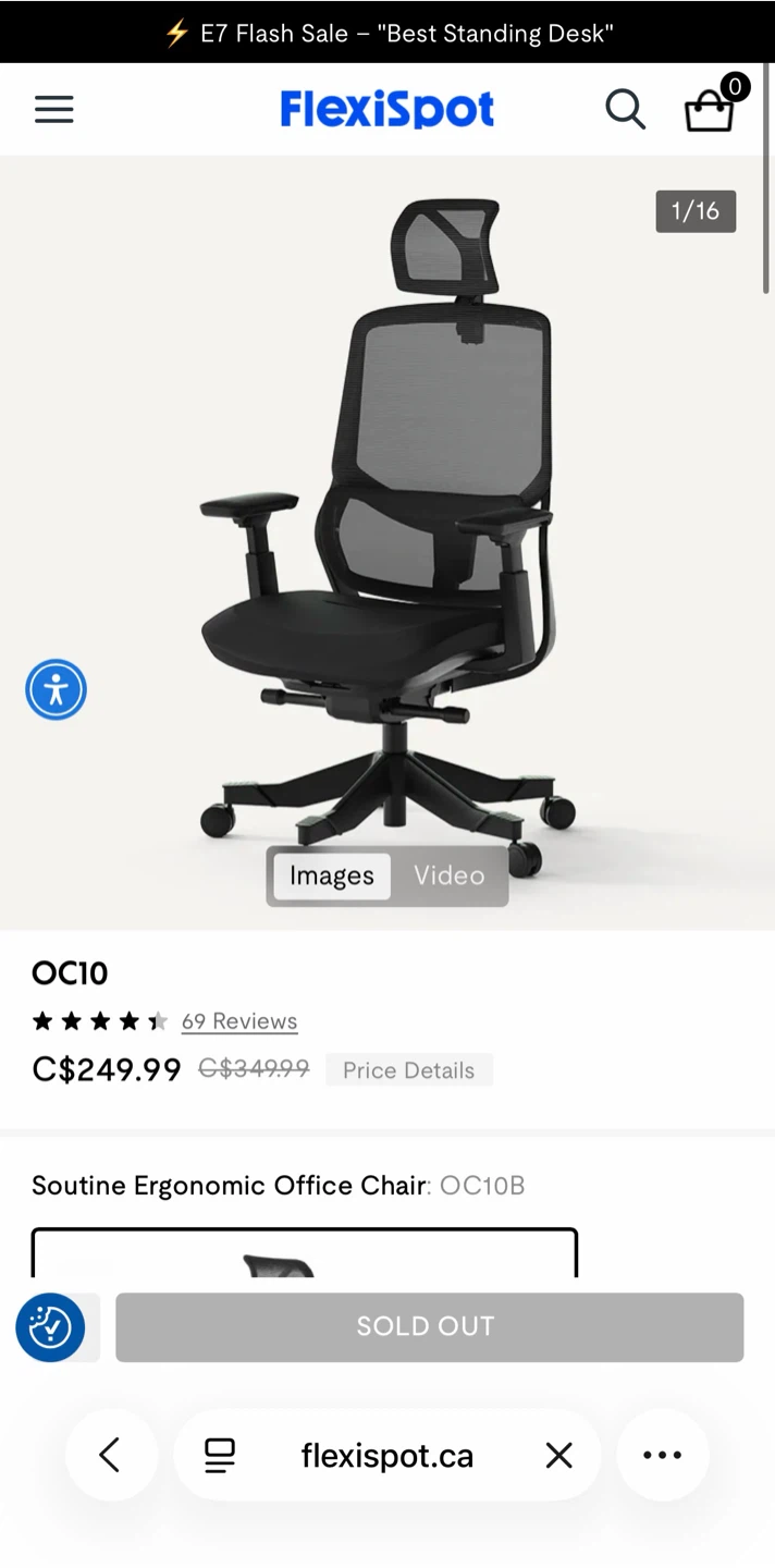Flexispot 4D ergonomic office chair - photo 5