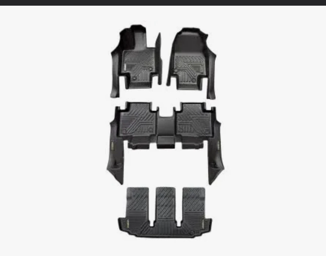 2020-2026 Toyota Highlander Custom-Molded Floor Liners - photo 2