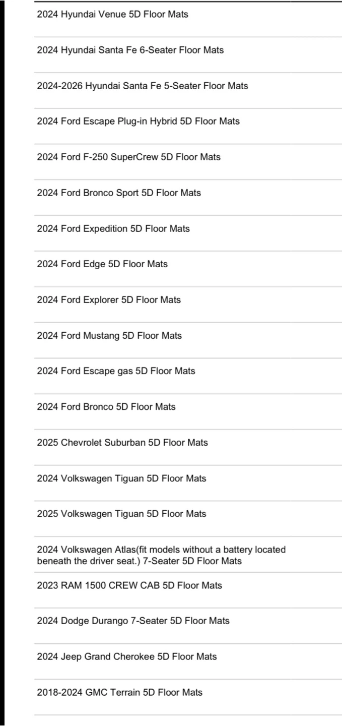 2020-2026 Toyota Highlander Custom-Molded Floor Liners - photo 5