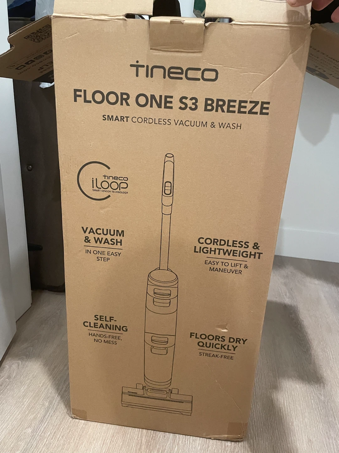 Tineco Floor S3 Breeze Cordless Wet/Dry Vacuum & Wash cleaner - photo 5
