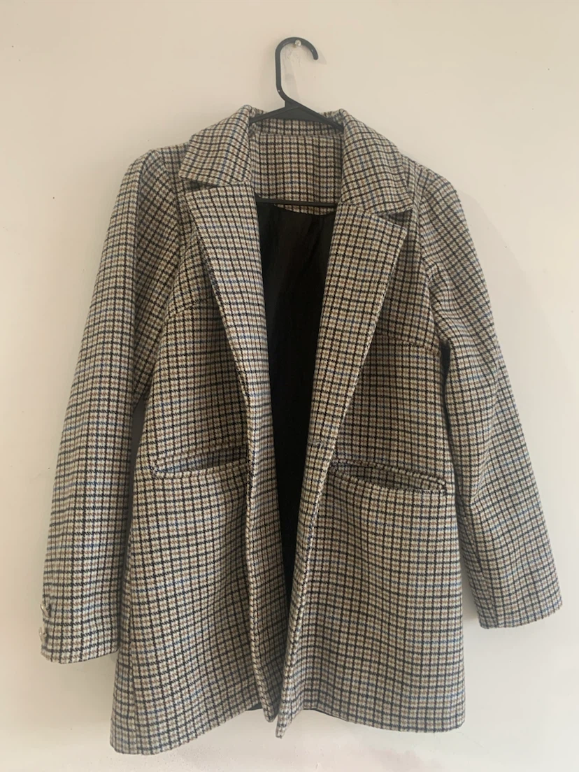 Plaid Blazer Jacket