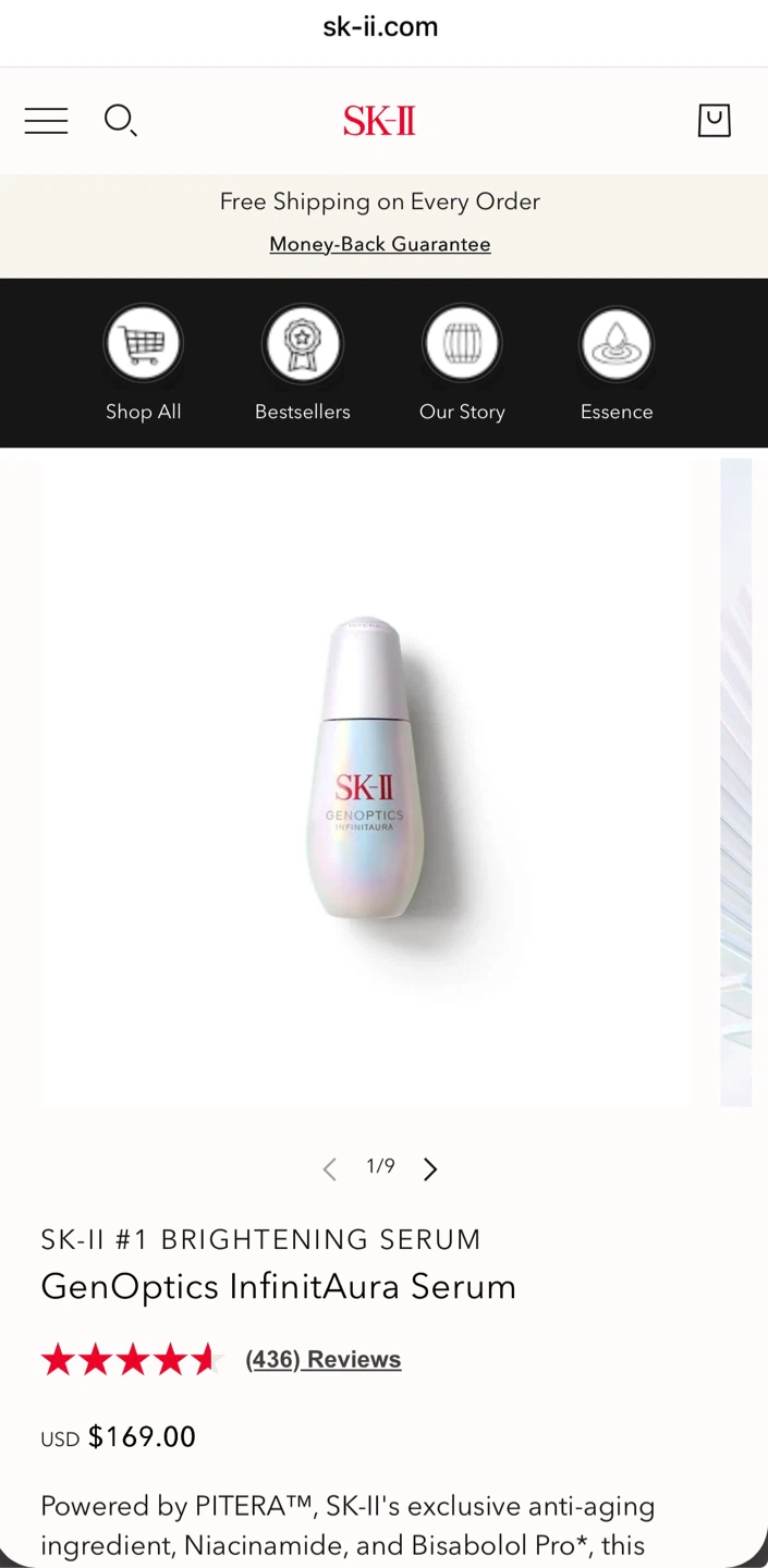 SK-II GenOptics InfinitAura Essence 50ml - photo 5
