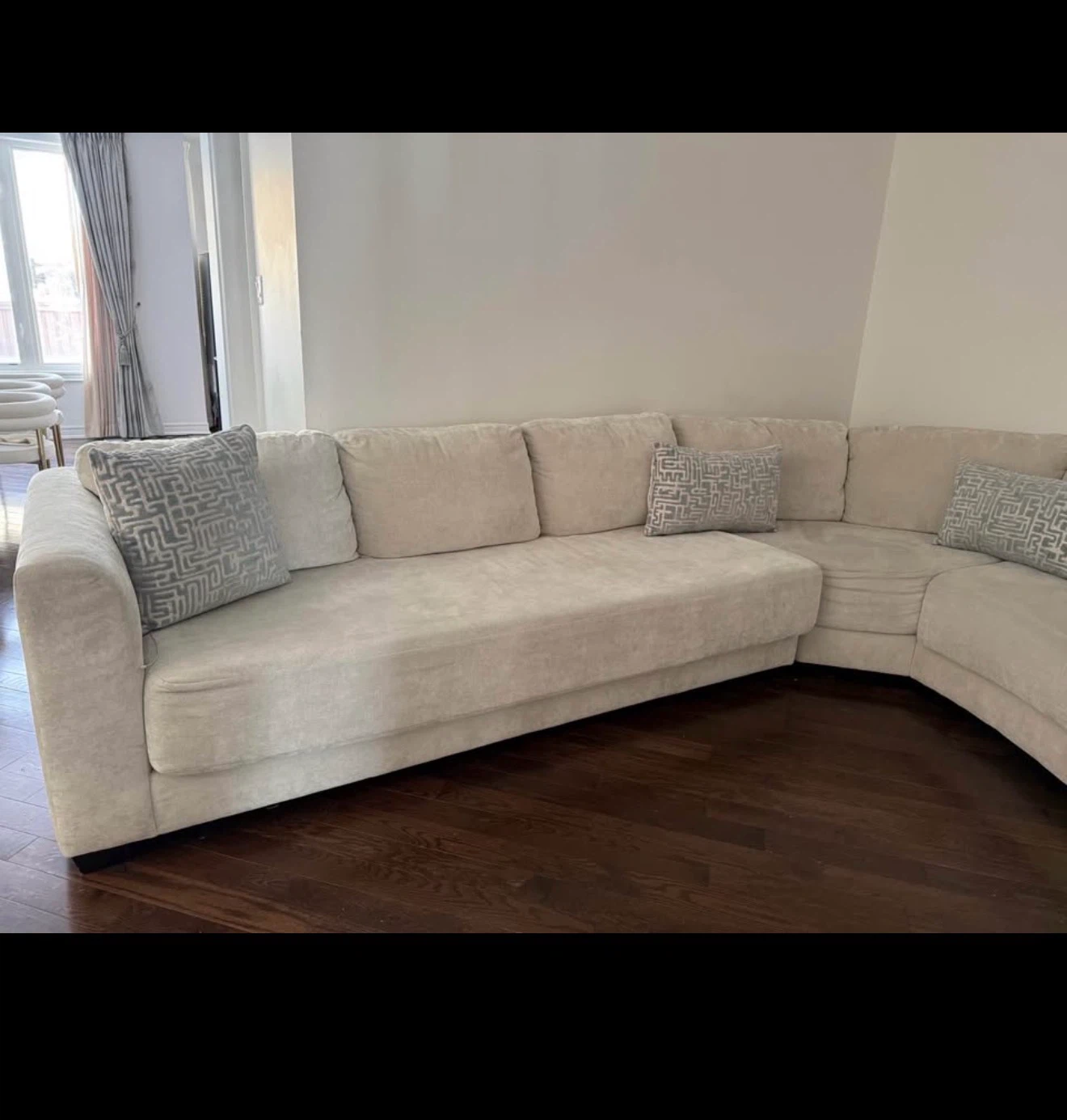 Cream Sectional Sofa