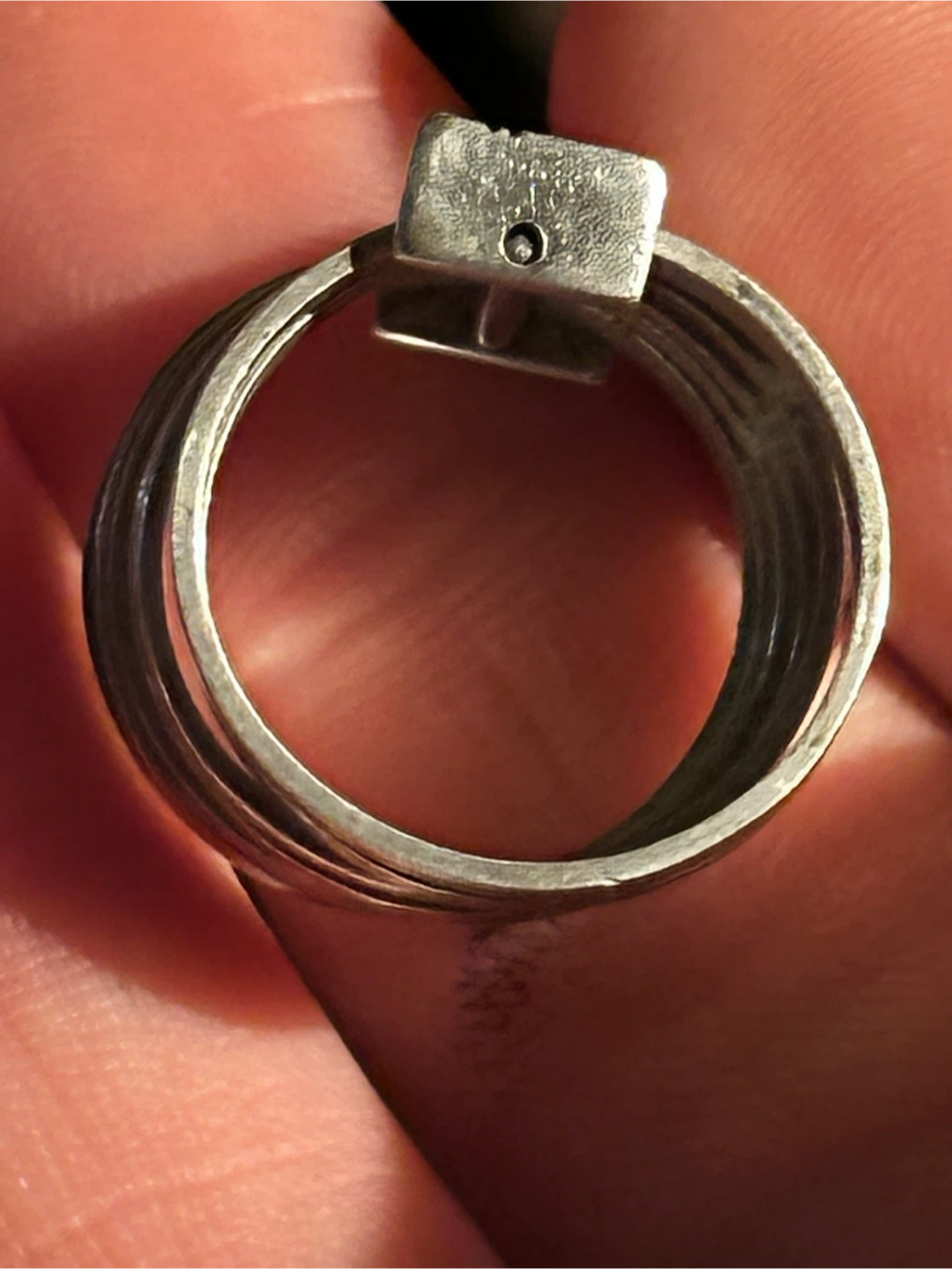 Vintage Kenzo Flower sterling Poppy Ring - photo 4