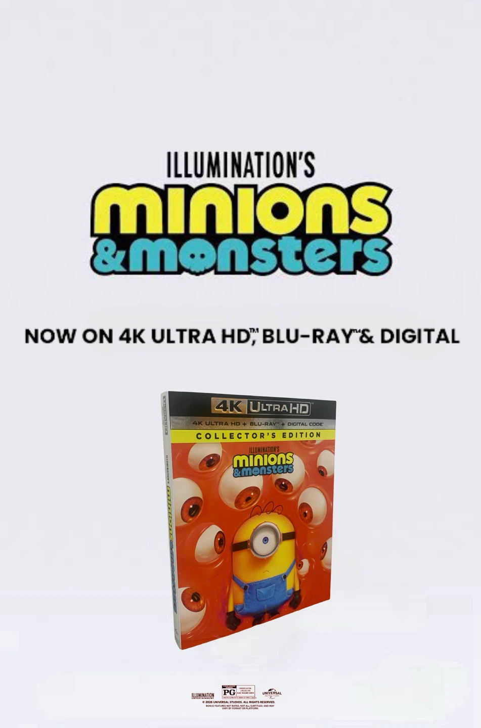 Minions & Monsters (Collector’s…) 4K UHD Blu-ray Combo Pack - photo 5