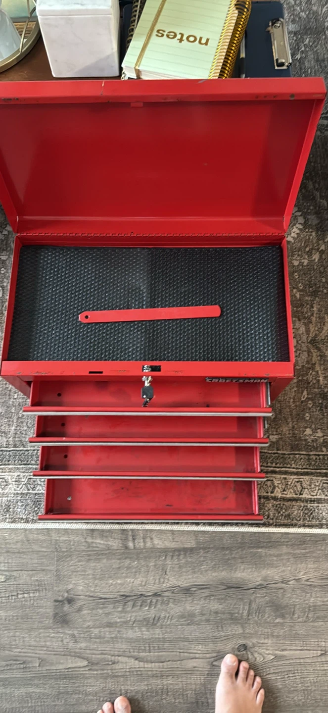 RED Craftsman 4-Drawer Metal Tool Chest - photo 5