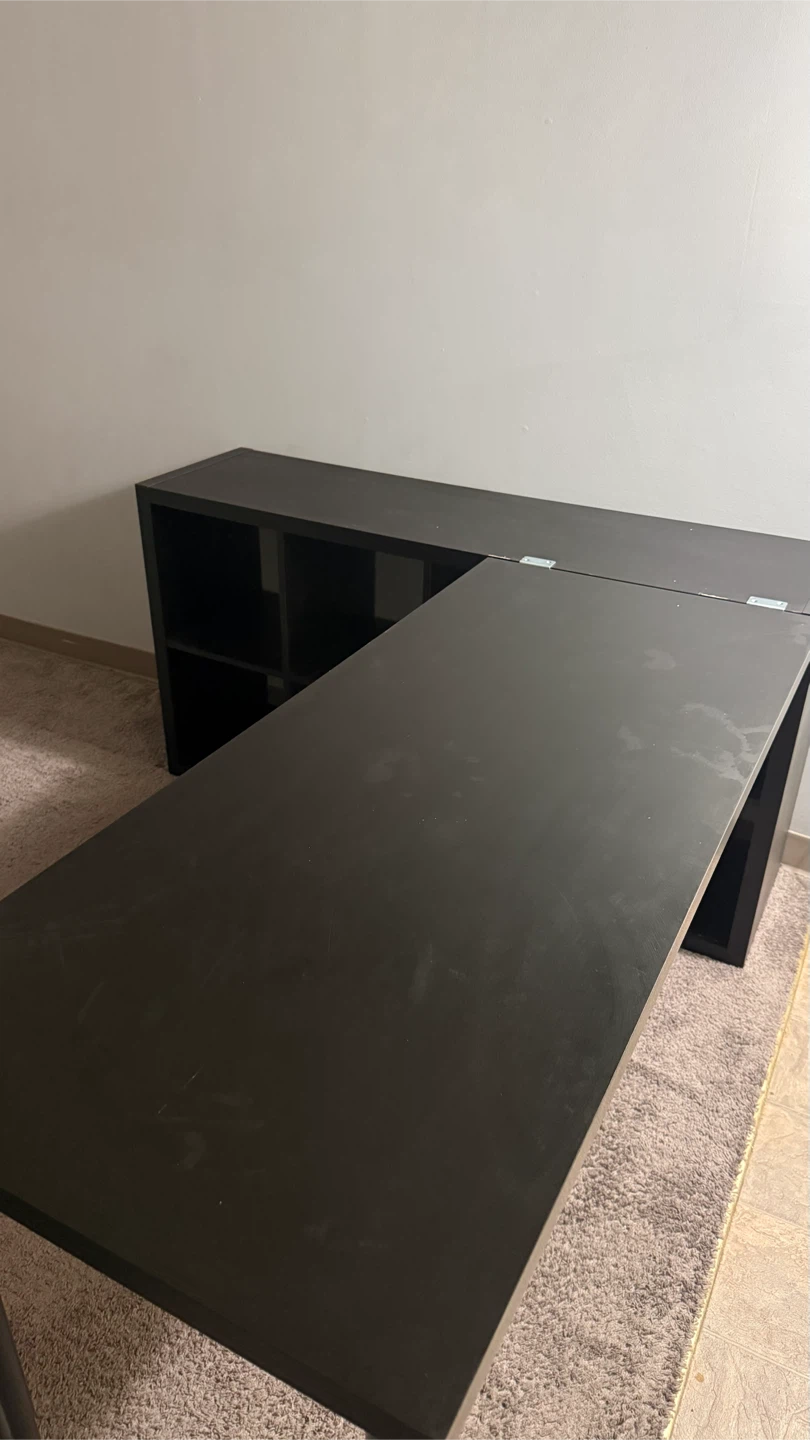 IKEA KALLAX / LAGKAPTEN Desk Combination