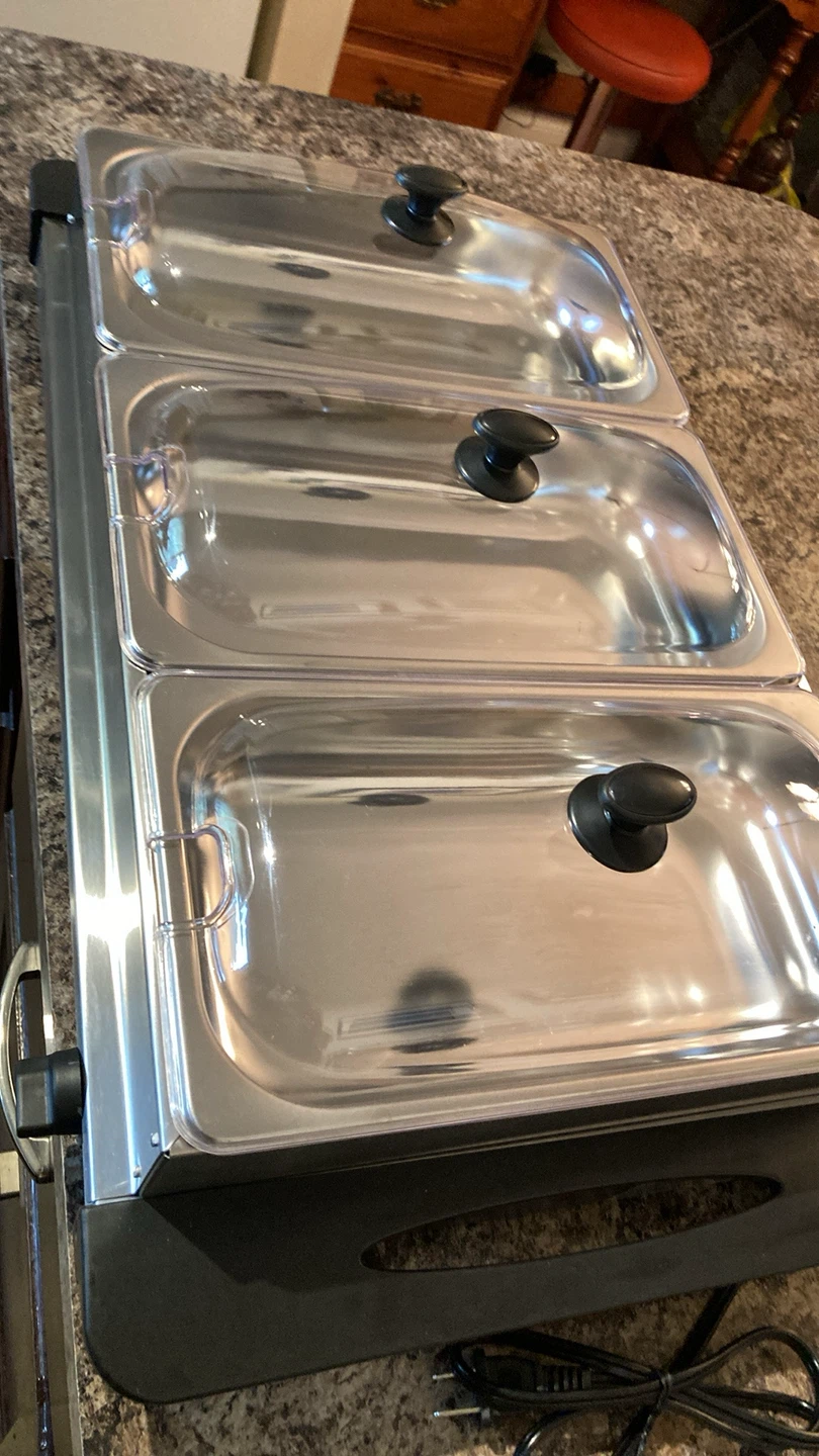 Betty Crocker Triple Buffet Server